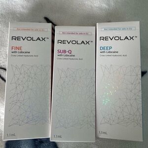 RevoLax Skincare Set - White, Pink, Blue